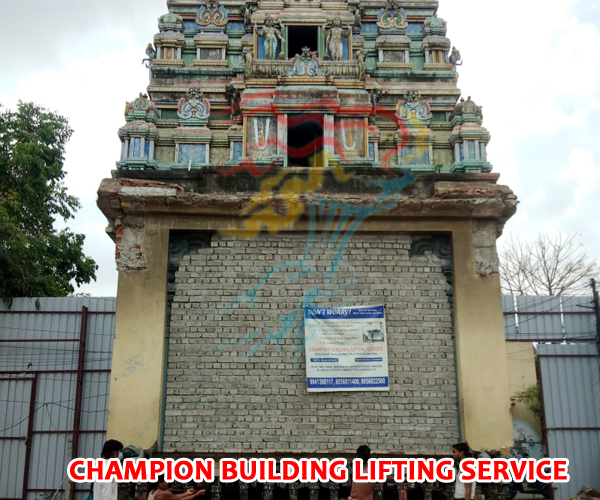 Temple Lifting in Old Perungalathur
